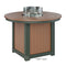 Berlin Gardens Donoma Standard Top 44" Round Fire Table Dining