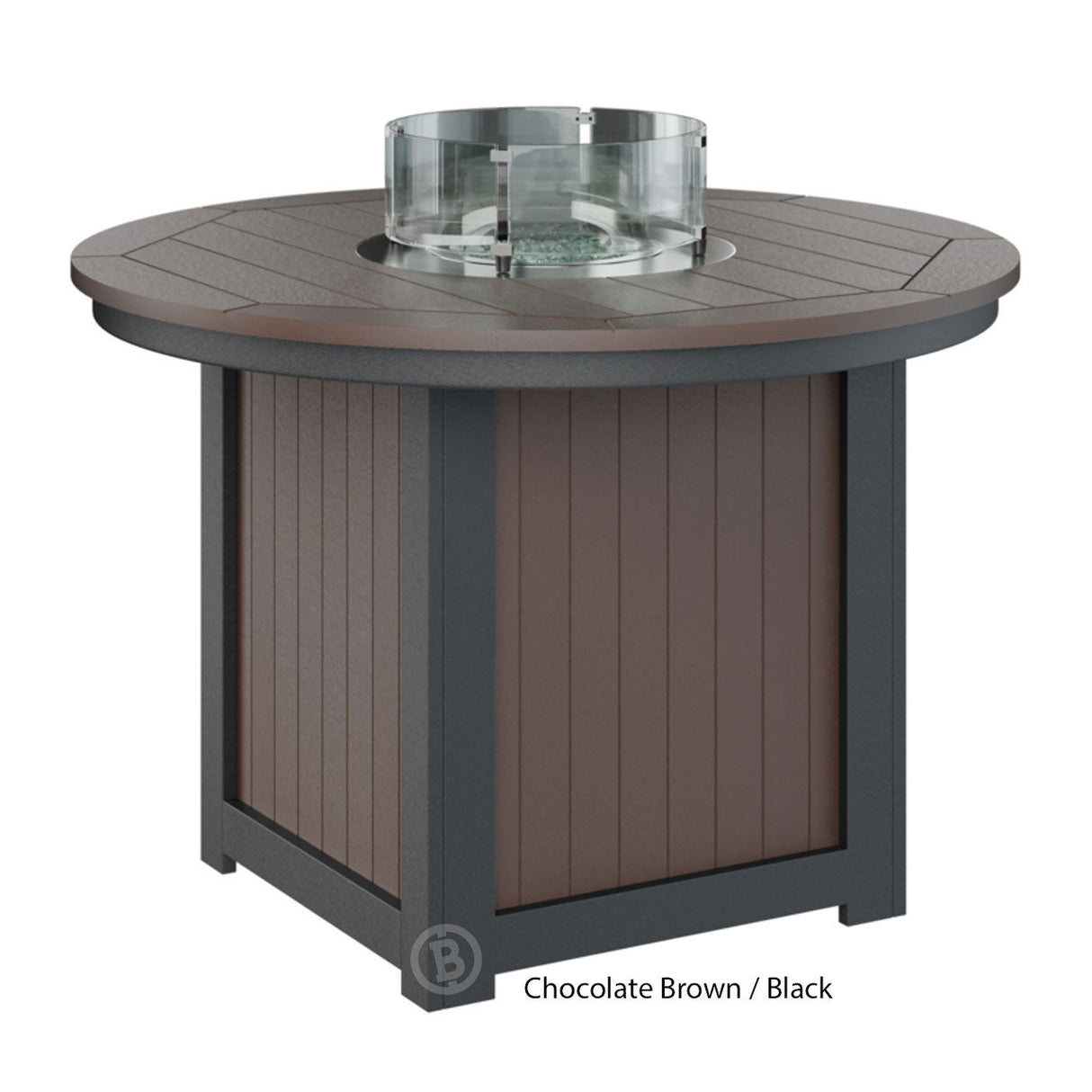 Berlin Gardens Donoma Standard Top 44" Round Fire Table Dining
