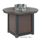 Berlin Gardens Donoma Standard Top 44" Round Fire Table Dining