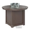 Berlin Gardens Donoma Standard Top 44" Round Fire Table Dining