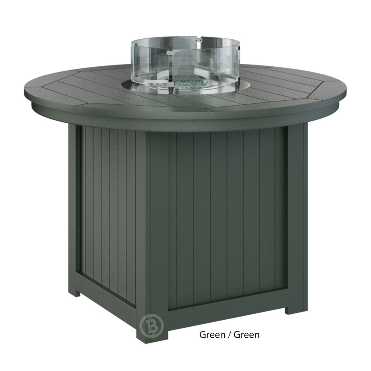 Berlin Gardens Donoma Standard Top 44" Round Fire Table Dining