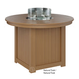 Berlin Gardens Donoma Standard Top 44" Round Fire Table Dining