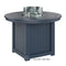 Berlin Gardens Donoma Standard Top 44" Round Fire Table Dining