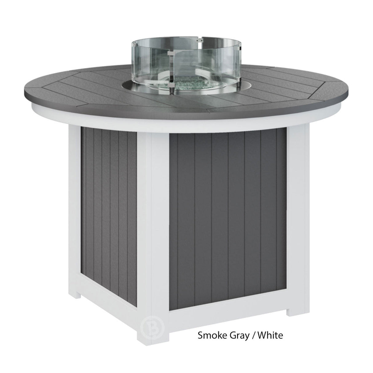 Berlin Gardens Donoma Standard Top 44" Round Fire Table Dining