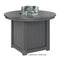Berlin Gardens Donoma Standard Top 44" Round Fire Table Dining