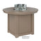 Berlin Gardens Donoma Standard Top 44" Round Fire Table Dining