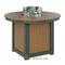 Berlin Gardens Donoma Standard Top 44" Round Fire Table Counter