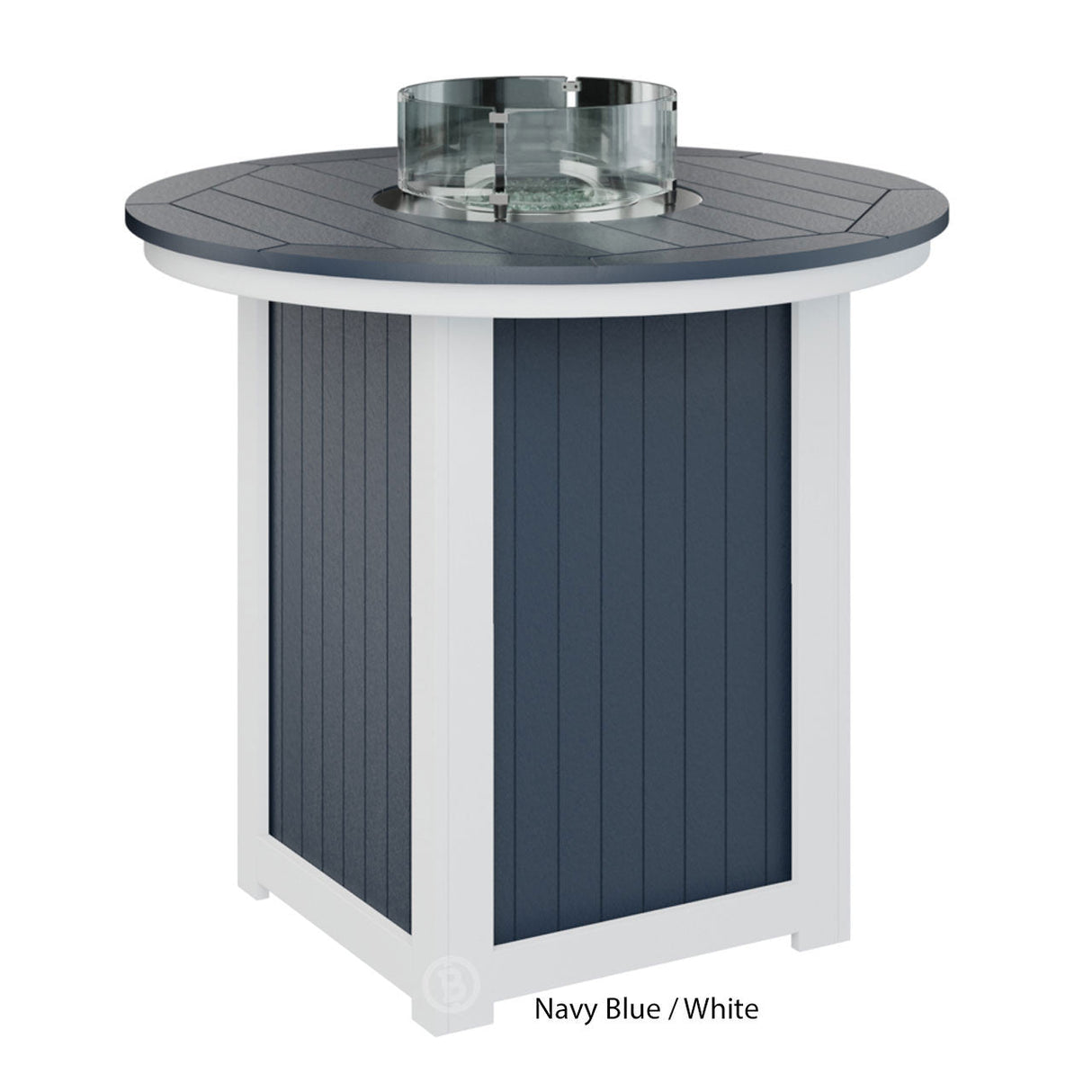 Berlin Gardens Donoma Standard Top 44" Round Fire Table Bar