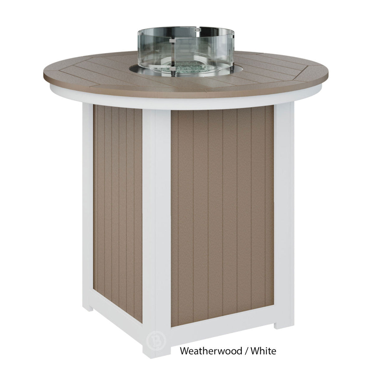 Berlin Gardens Donoma Standard Top 44" Round Fire Table Bar