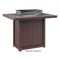 Berlin Gardens Donoma Standard Top 42" x 54" Rectangular Fire Table Bar