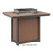 Berlin Gardens Donoma Standard Top 42" x 54" Rectangular Fire Table Bar