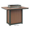 Berlin Gardens Donoma Standard Top 42" x 54" Rectangular Fire Table Bar