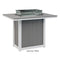 Berlin Gardens Donoma Standard Top 42" x 54" Rectangular Fire Table Bar