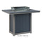 Berlin Gardens Donoma Standard Top 42" x 54" Rectangular Fire Table Bar
