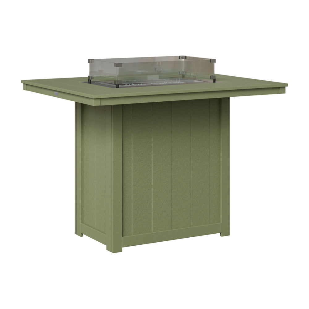 Berlin Gardens Donoma Standard Top 42" x 54" Rectangular Fire Table Bar