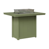 Berlin Gardens Donoma Standard Top 42" x 54" Rectangular Fire Table Bar