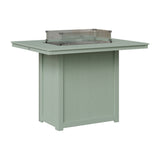 Berlin Gardens Donoma Standard Top 42" x 54" Rectangular Fire Table Bar