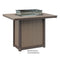 Berlin Gardens Donoma Standard Top 42" x 54" Rectangular Fire Table Bar