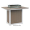 Berlin Gardens Donoma Standard Top 42" x 54" Rectangular Fire Table Bar