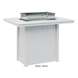 Berlin Gardens Donoma Standard Top 42" x 54" Rectangular Fire Table Bar