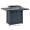 Berlin Gardens Donoma Standard Top 42" x 54" Rectangular Fire Table Counter