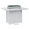 Berlin Gardens Donoma Standard Top 42" x 54" Rectangular Fire Table Counter