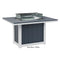 Berlin Gardens Donoma Standard Top 42" x 54" Rectangular Fire Table Dining
