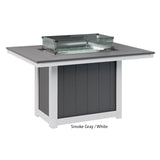 Berlin Gardens Donoma Standard Top 42" x 54" Rectangular Fire Table Dining