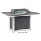 Berlin Gardens Donoma Standard Top 42" x 54" Rectangular Fire Table Dining