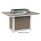 Berlin Gardens Donoma Standard Top 42" x 54" Rectangular Fire Table Dining