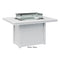 Berlin Gardens Donoma Standard Top 42" x 54" Rectangular Fire Table Dining