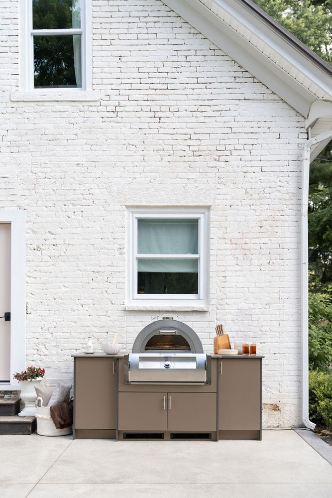 Berlin Gardens Agora 83" Outdoor Kitchen for Magic Grill
