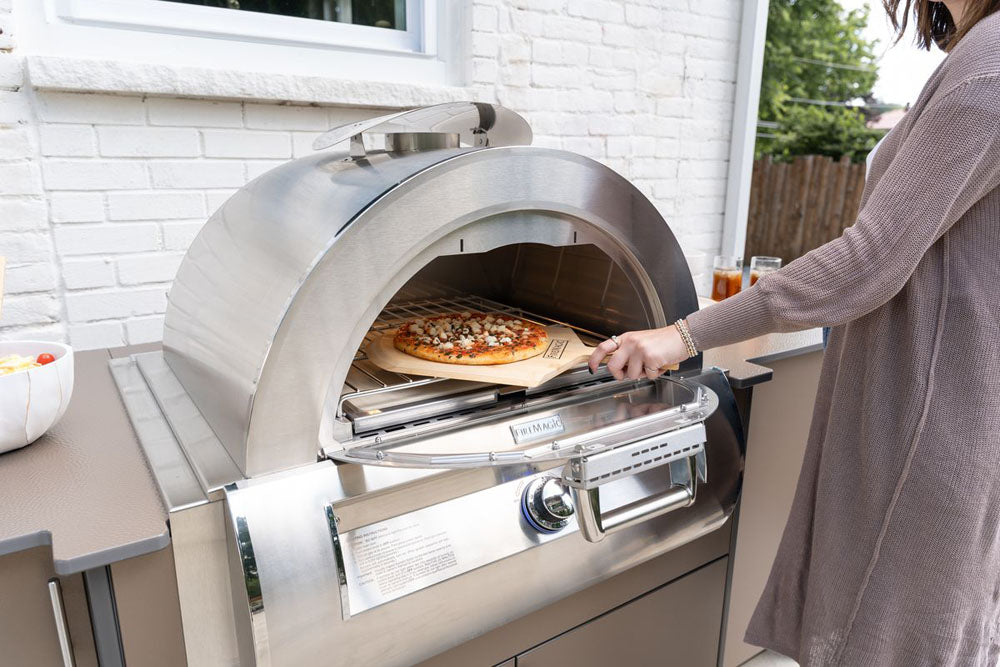 Berlin Gardens Agora 83" Outdoor Kitchen for Magic Grill