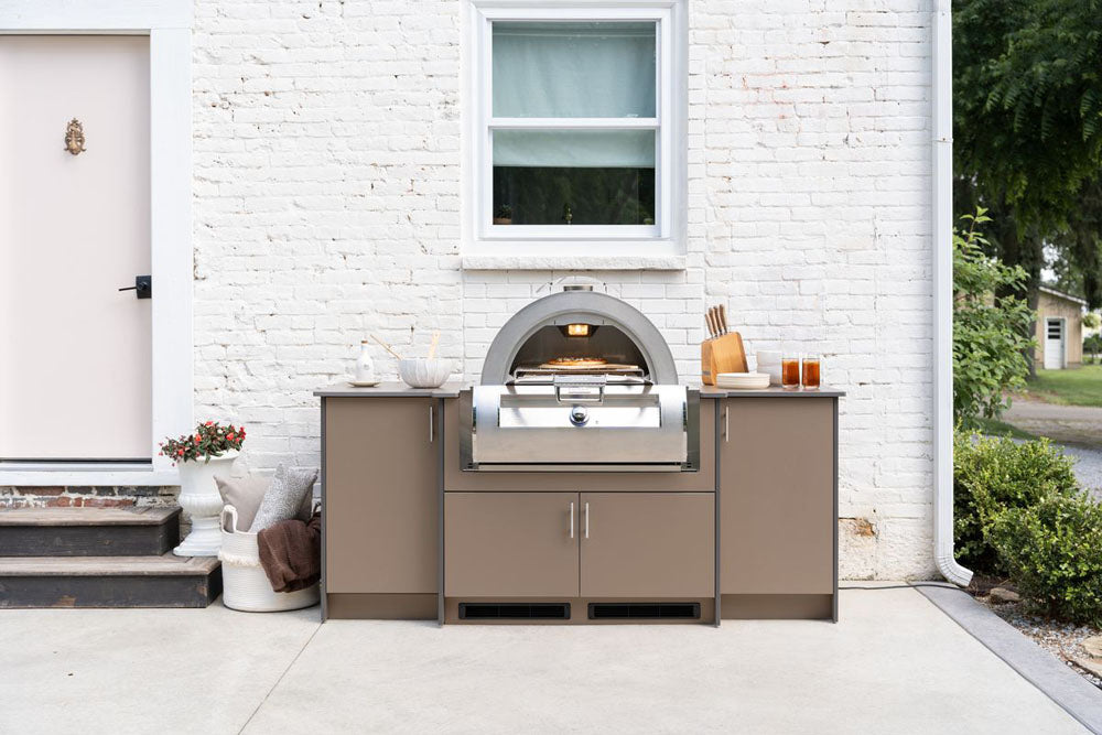 Berlin Gardens Agora 83" Outdoor Kitchen for Magic Grill