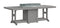 Berlin Gardens Garden Classic Standard Top 44" x 96" Rectangular Fire Counter Table
