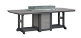 Berlin Gardens Garden Classic Standard Top 44" x 96" Rectangular Fire Bar Table