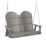 Berlin Gardens Comfo-Back Double Swing (Zinc Chains)
