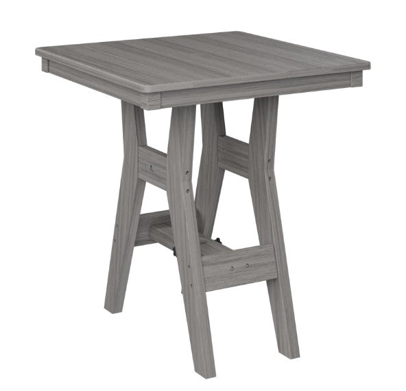 Berlin Gardens Harbor Bar Tables Standard Top 28" Square Bar Table