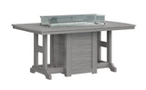 Berlin Gardens Garden Classic Standard Top 44" x 72" Rectangular Fire Bar Table