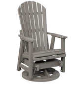 Berlin Gardens Comfo-Back Swivel Glider with Allochrome Brackets