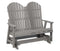Berlin Gardens Comfo-Back Double Glider with Allochrome Brackets