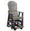 Berlin Gardens Comfo-Back Single Counter Glider with Allochrome Brackets