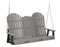 Berlin Gardens Comfo-Back Three Seat Swing w/Console (Zinc Chains)