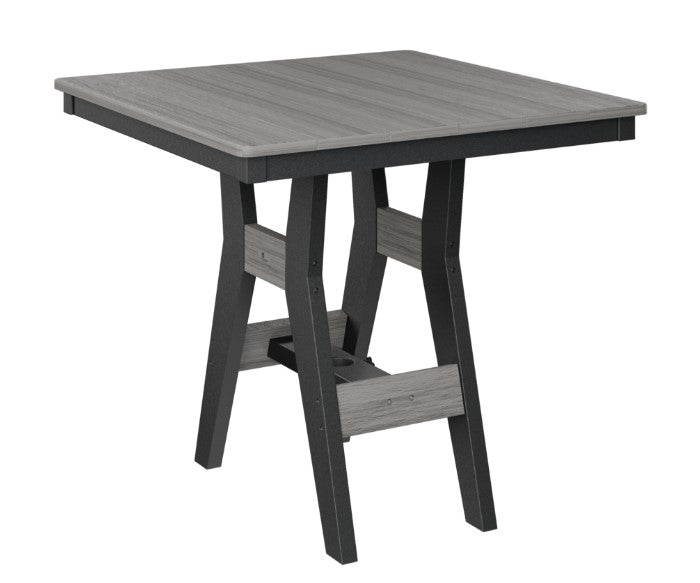 Berlin Gardens Harbor Bar Tables Standard Top 33" Square Bar Table