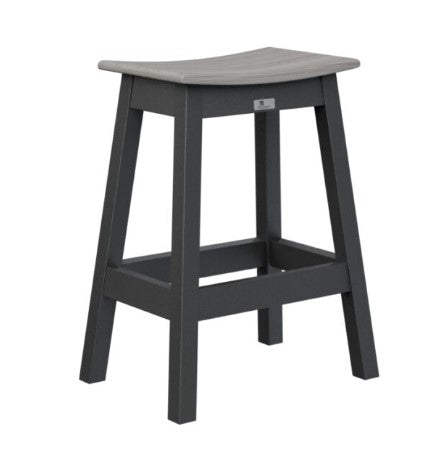 Berlin Gardens Saddle Counter Stool