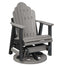 Berlin Gardens Cozi-Back Swivel Glider with Allochrome Brackets