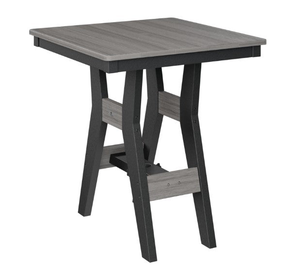 Berlin Gardens Harbor Bar Tables Standard Top 28" Square Bar Table
