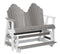 Berlin Gardens Cozi-Back Double Counter Glider with Allochrome Brackets