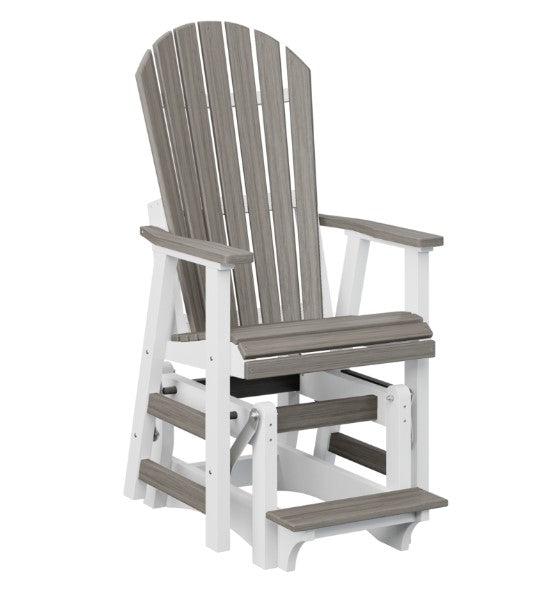 Berlin Gardens Comfo-Back Single Counter Glider with Allochrome Brackets