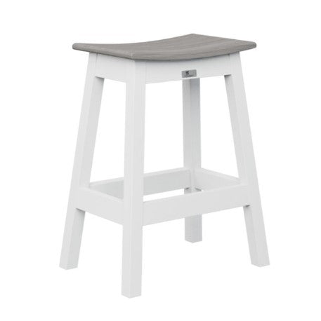 Berlin Gardens Saddle Counter Stool